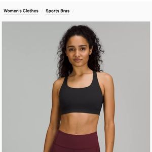 Lululemon Energy Bra - Medium Support